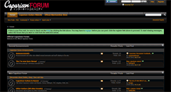 Desktop Screenshot of caparisonforum.com