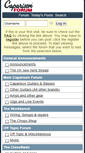 Mobile Screenshot of caparisonforum.com